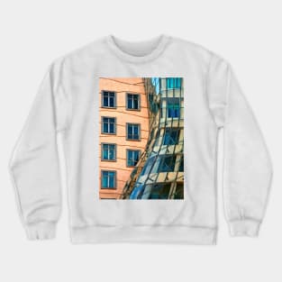 The Dancing Building of Prague Crewneck Sweatshirt